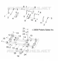 CHASSIS, SWING ARM
