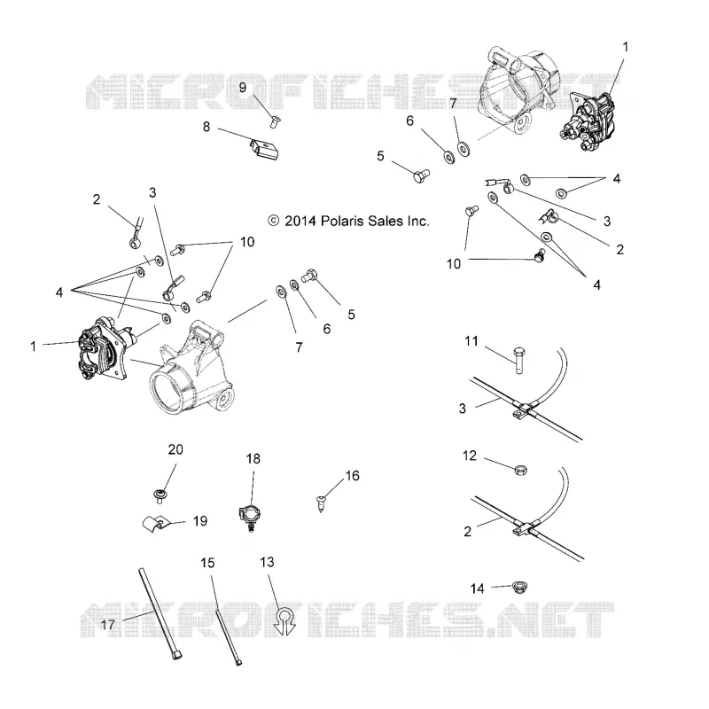 BRAKES, REAR BRAKE LINES