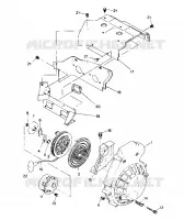 BLOWER HOUSING/RECOIL STARTER INDY LITE (4919311931032A)