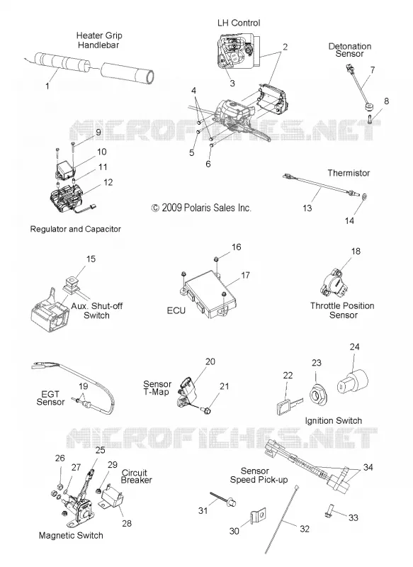 SWITCHES, SENSORS AND COMPONENTS