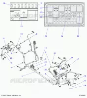 ELECTRICAL, WIRE HARNESS, CHASSIS