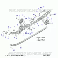 SUSPENSION, RAIL MOUNTING