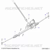 LOWER STEERING STEERING ASM.