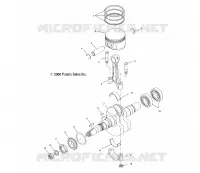 CRANKSHAFT AND PISTON