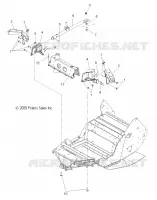 CHASSIS, SHOCK TOWERS