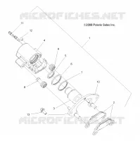 REAR BRAKE CALIPER