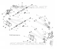 FRONT SUSPENSION CONTROL ARMS