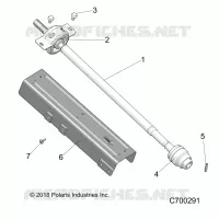 DRIVE TRAIN, FRONT PROP SHAFT