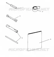 TOOL KIT    XLT TOURING 0963357 AND EUROPEAN XLT TOURING E963357 (4931923192D003)