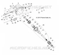 DRIVE TRAIN, MAIN GEARCASE INTERNAL COMPONENTS 2