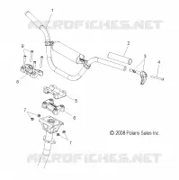 STEERING, HANDLEBAR MOUNTING