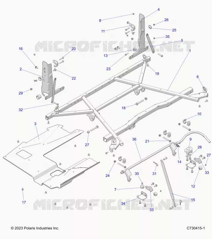 BODY, BOX MOUNTING