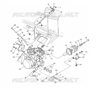 ENGINE MOUNTING SCRAMBLER 400L W97BC38C (4939893989A009)
