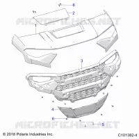 HOOD AND FRONT FASCIA