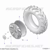 WHEELS, FRONT