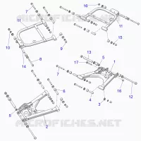 REAR SUSPENSION CONTROL ARMS