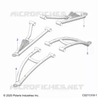 FRONT SUSPENSION A-ARMS