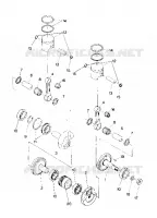 PISTON AND CRANKSHAFT TRAIL UPDATED 10/88 (4915441544025A)
