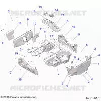 FLOOR AND ROCKER PANELS