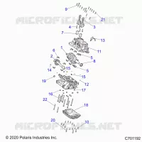 ENGINE, CRANKCASE AND CRANKSHAFT