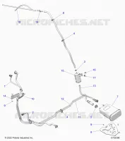 FUEL SYSTEM, FUEL LINES, EVAP