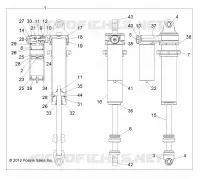 REAR SUSPENSION SHOCK (7043938)