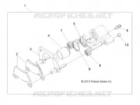 BARKE CALIPER, REAR