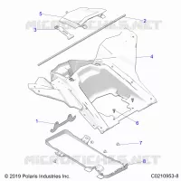 BODY, REAR STORAGE