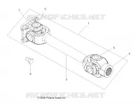 DRIVE TRAIN, PROP SHAFT, REAR