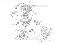 CRANKCASE AND CYLINDER