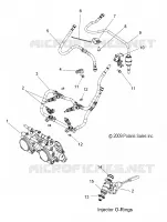 FUEL SYSTEM, RAIL, LINES AND THROTTLE  BODY