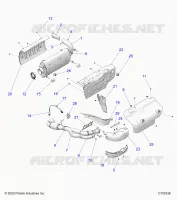 ENGINE, EXHAUST SYSTEM