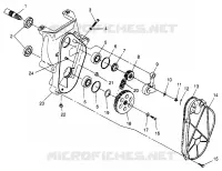 CHAINCASE 600 XC 0971776 AND EUROPEAN 600 XC E971776 (4937933793B007)