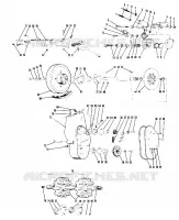 BRAKE   CHAINCASE ALL SWEDISH INDY MODELS (4916051605005A)