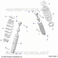 REAR SUSPENSION SHOCK