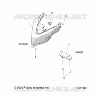 ELECTRICAL, HEADLIGHT AND TAILLIGHT