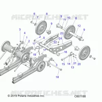 REAR SUSPENSION, ARTICULATING