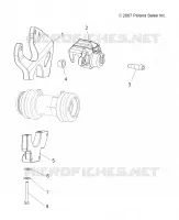REAR BRAKE CALIPER MOUNTING