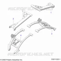 REAR SUSPENSION CONTROL ARMS