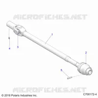 DRIVE TRAIN, FRONT PROP SHAFT
