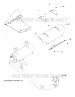ENGINE, EXHAUST SYSTEM SHIELDS