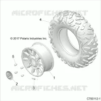 WHEELS, FRONT