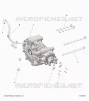 DRIVE TRAIN, GEARCASE, REAR, MOUNTING