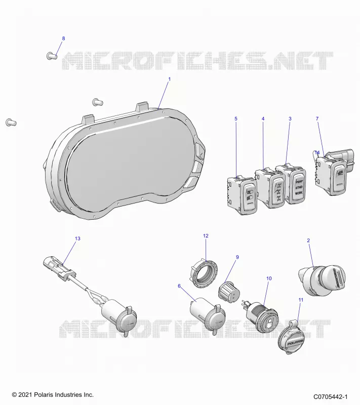 ELECTRICAL, DASH INSTRUMENTS