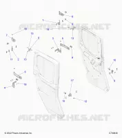DOORS, REAR, MOUNTING