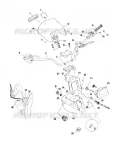 HANDLEBAR   HEADLIGHT POD