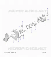 BRAKES, BRAKE FRONT BRAKE CALIPER