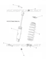 SUSPENSION, FRONT SHOCK