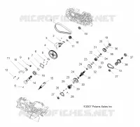 DRIVE TRAIN, MAIN GEARCASE INTERNAL