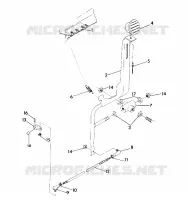 SHIFT LINKAGE ASSEMBLY 250 4X4 / W928127 (4922872287C011)